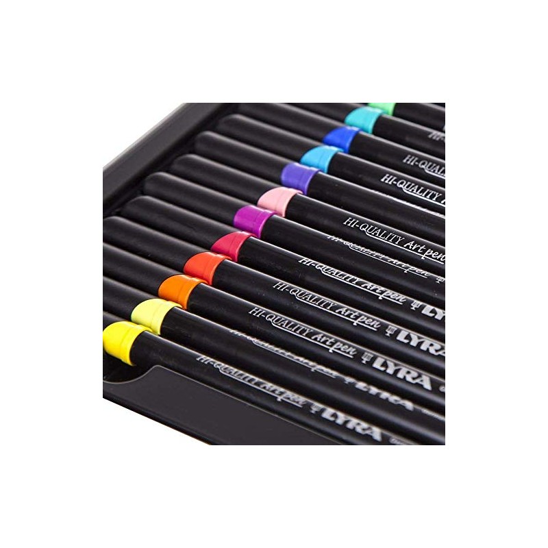 LYRA Art Pen, Fine Art Marker Set, 20 Assorted Colours,