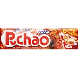 UHA Mikakuto Puchao Soft Candy, Cola Flavor, 1.76 oz