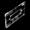 Dopro Acrylic P90 Pickup Routing Template - P90 Pickup Body