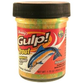 Berkley Gulp! Trout Dough , Rainbow Candy 1.80oz