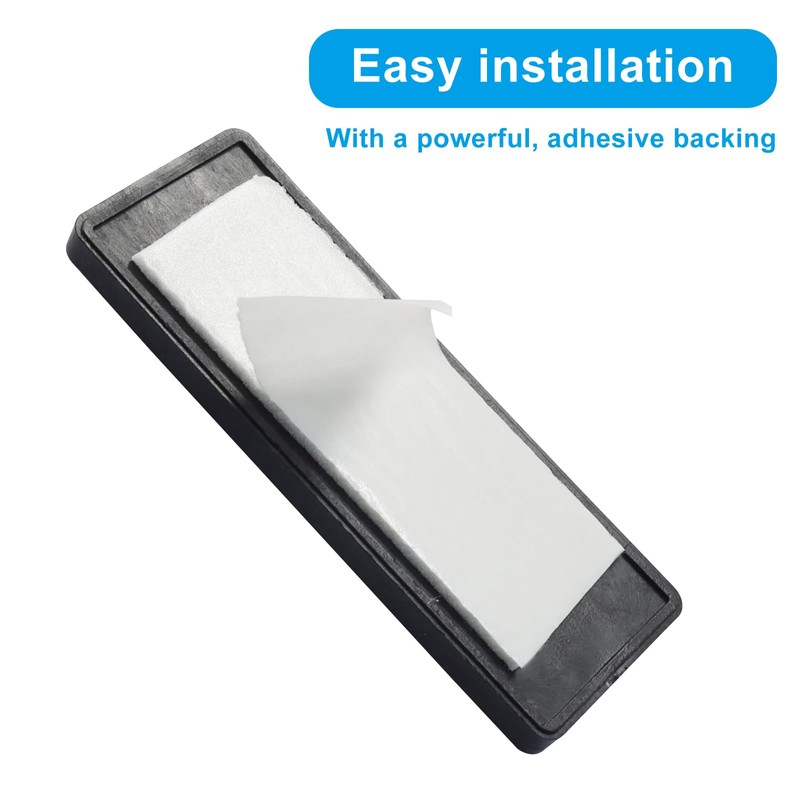 Waziaqoc 10-Pack Orange Reflectors, Self-Adhesive Rectangle Reflectors