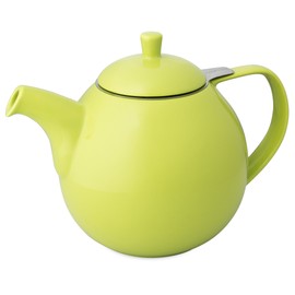FORLIFE Curve Teapot with Infuser, 45-Ounce, Lime