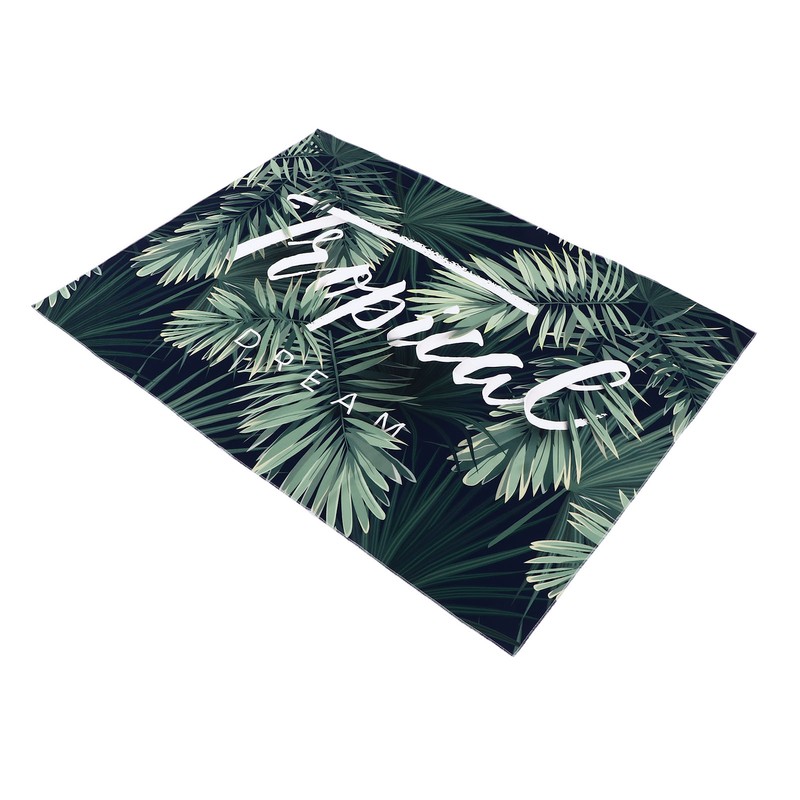 Tapestry Beautiful Green Plants Background Wall Decoration Tapestry for Living