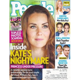 Princess Kate, Amanda Knox, Robert Pattinson and Kristen Stewart, Kristin Cavallari - October 1, 2012 People Weekly Magazine