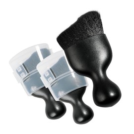 AOCISKA 3PCS Car Detailing,Car Interior Dust Sweeping Soft Brush,Car Brush Car Cleaning Brush,Car Accessories Car Interior Dusting Brush,Detailing Brush for Dashboard (Black)