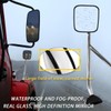 Chrome Hood Mirror for 2002-2019 International Durastar Trucks 2002-2019,Right Passenger