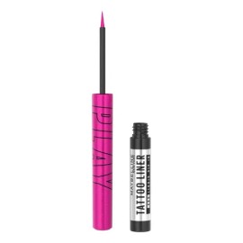 Maybelline Tattoo Liner Play Delineador de Ojos Líquido Ultra Preciso, Colores Vibrantes 48H, A Prueba de Agua, No Se Corre, Punta Extra Delgada,...  