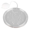 Christmas 3D Window Hanging Lights Clear Texture Exquisite Beautiful Acrylic