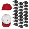 RUIPBOTE 24 Pack Adhesive Hat Hooks for Wall，Hat Rack for