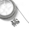 10m Ball Bead Chain, 32.8 Feet 304 Stainless Steel Ball