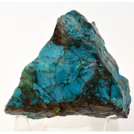150g Blue Chrysocolla w/Malachite Rough Natural Crystal Cabochon Stone Chalcedony Mineral Rock for Carving - Peru
