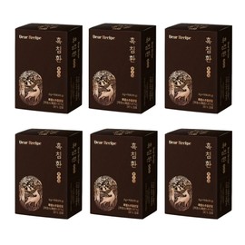 Unidream Mall Heukchimhwan Dear Recipe Black Chives 45g (3g x 15 packs) x 6 boxes Fatigue recovery and vitality improvement / 디어레시피 흑침환 45g(3g x 15포) x 6박스 피로회복 활력증진