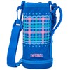 Thermos Replacement Parts 2-Way Bottle FHO-800WF Handy Pouch Check Blue