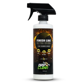 Grip Clean - Finish Line Ultra Shine 2-in-1 Cleaner and Polish Detailer - Car Interior & Exterior Detail Spray for Automotive & Powersports - Streak-Free Shine/Fresh Scent