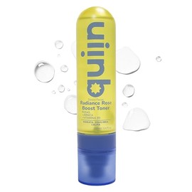 Quiin Radiance Rose Boost Toner – Tónico Facial Hidratante con Agua de Rosas, Aloe Vera y Vitamina B5 – Refresca, Calma y Equilibra el Cuidado de la P