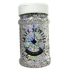 Silver Heart Confetti Jar