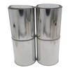 AUTORIND Metal Quart Size Paint Can, Empty Quality Tinplate Unlined