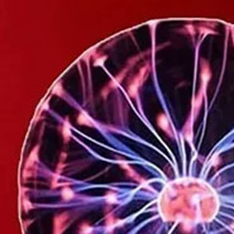 Agatige 3 Inch Magic Plasma Ball Lamp, Touch Sensitive Plasma