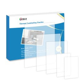Uinkit 100Pack Thermal Laminating Pouches Variety Pack 5mil Laminating Sheets, for Extra Protection Card, Notecard, ID Badge and Business Photo Sizes, Professional Quality,Glossy Clear Laminator Pouch