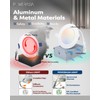 12 Pack 4 Inch Ultra-Thin LED Recessed Ceiling Light with