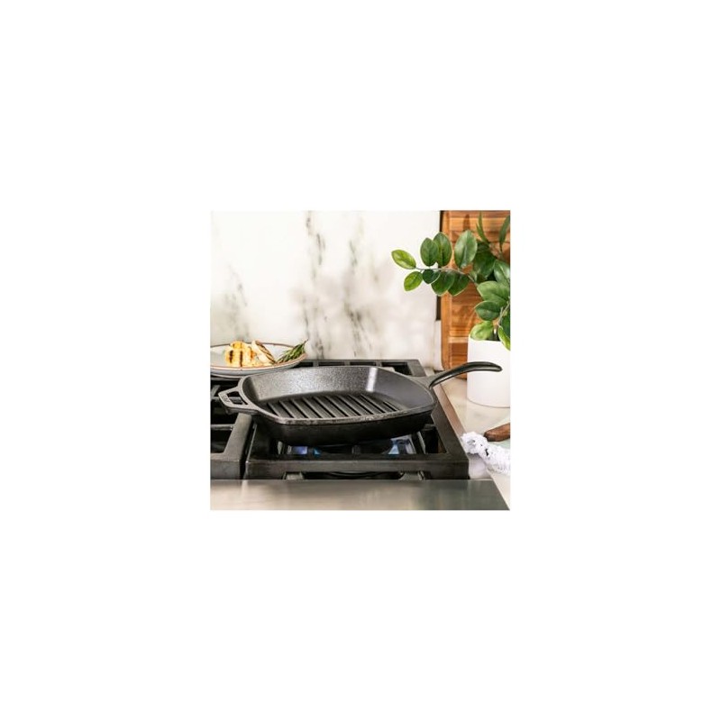 Lodge Cast Iron Grill Pan 26.67 cm / 26.67 cm,