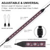 BestSounds Camera Strap Jacquard Fabric 2 Inch Shoulder Strap for