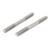 sourcing map Double End Threaded Screw Replacement M5 x 60