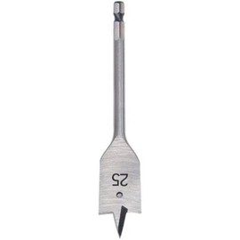 Trend Snappy 30mm Diameter Flat Bit with Centre Point & Cutting Spurs for Fast Drilling In Timber, SNAP/FB/30