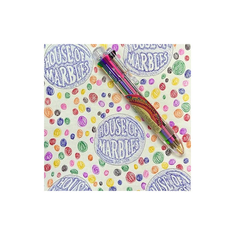 House of Marbles Rainbow 8 Color Pen