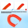 ERGAOBOY Recoil Pneumatic Hose, 6 m Red Coil Spring Hose,