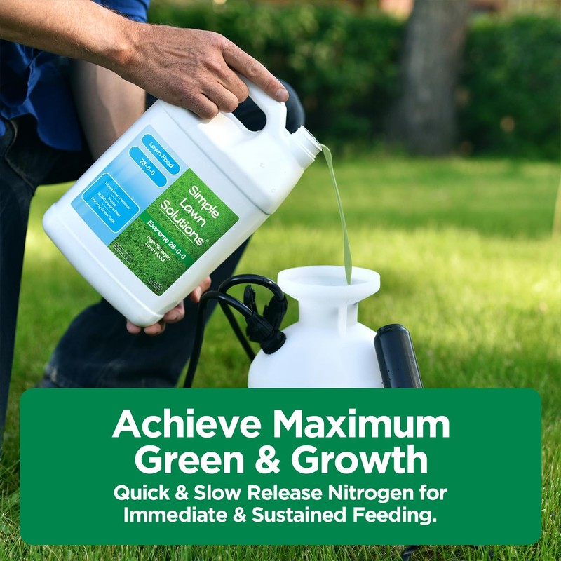 Maximum Green & Growth Fertilizer High Nitrogen 28-0-0 Lawn Food