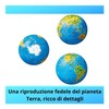 Ravensburger Italy 12340 7 – Globo geografico 3d puzzle