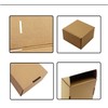 6x5x4 inch Shipping Boxes Pack of 25, Brown Corrugated Cardboard