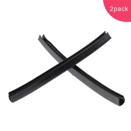 IWONDER - Protector de cubierta para monopatín, protección de borde largo, tira de parachoques de cubierta, cubierta de goma duradera que absorbe los golpes con agarre protector de nariz y protector