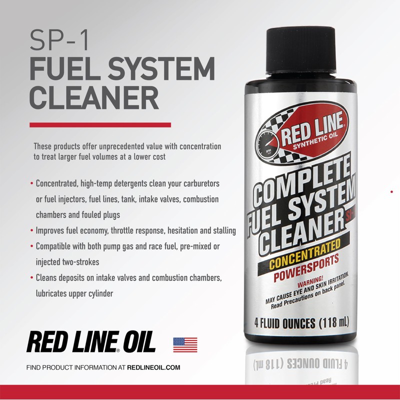 Red Line 60102 Complete Powersports Fuel System Cleaner - 4