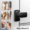 2-Pack Fridge Latch Lock for Kids Baby Proofing Refrigerator Lock