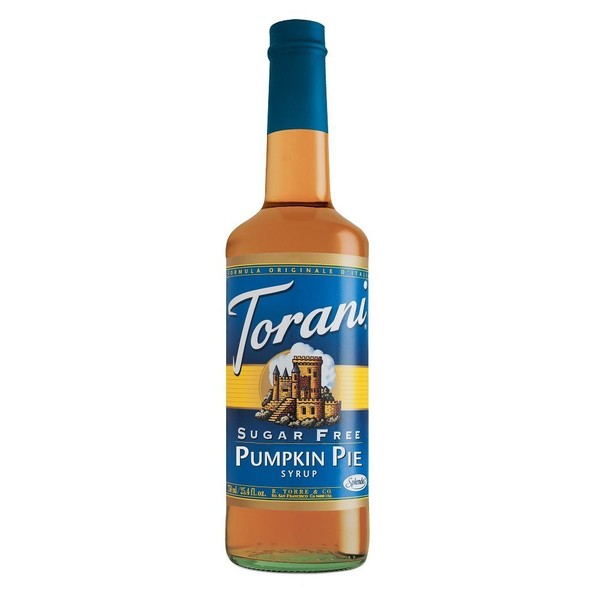 Torani Sugar Free Pumpkin Pie Syrup, 750 ml