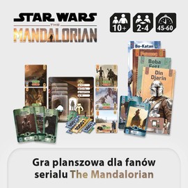 Trefl - Way of the Mandalorian - Family Board Game, Miscellaneous Difficulty Missions, Card Game for Fans of The Madalorian, for Adults and Children from 8 years