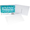Blank Postcards DIN A6 300gsm for DIY - Pack of
