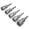 Bestgle 10 Pcs Magnetic Nut Setter Driver Drill Bit Set,