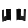 4Pcs Black Acrylic Skateboard Wall Mount Rack Skateboard Wall Hanger
