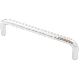 Stone Harbor Hardware Wire Cabinet Pull, 4 Inches, Polished Chrome