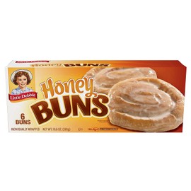 Little Debbie Snacks Honey Buns, 6-Count Box (Pack of 2) by Little Debbie