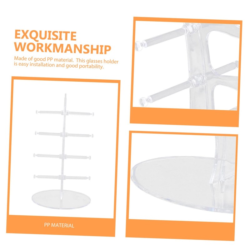 CHILDWEET Multi-tier Glasses Display Stand Sunglasses Rack Holder for Multiple