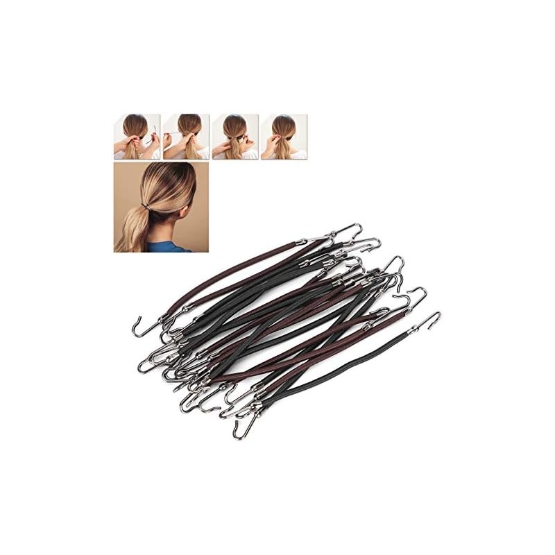 Bungee Hair Ties, Pinzas Para Cabello, Ligas Con Ga Para