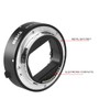 Meike MK-RF-AF1 Metal Auto Focus Macro Extension Tube Adapter Ring