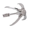 Outdoor Survival Hook Stainless Steel Foldable Climbing Grappling Hook for