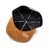 Du Hirsch Bavarian Snapback Cap Oida One Size, darkgray