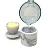 Norpro Marble Butter Keeper,Off-White