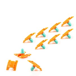 LST 10x Trim Side Strips Mounting Clips MK3 USA F 3